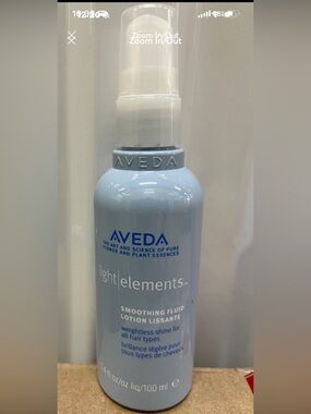 AVEDA Light Elements Smoothing Fluid Lotion 3.4 Oz